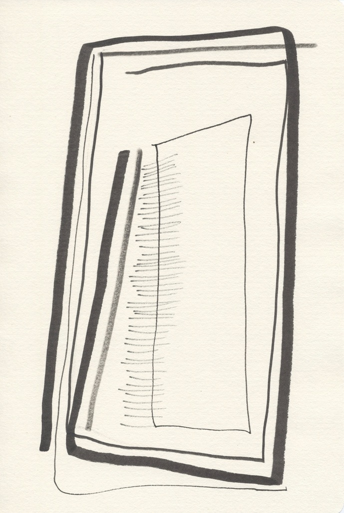papier peint 2-Feutre sur papier-19×29 cm-2021