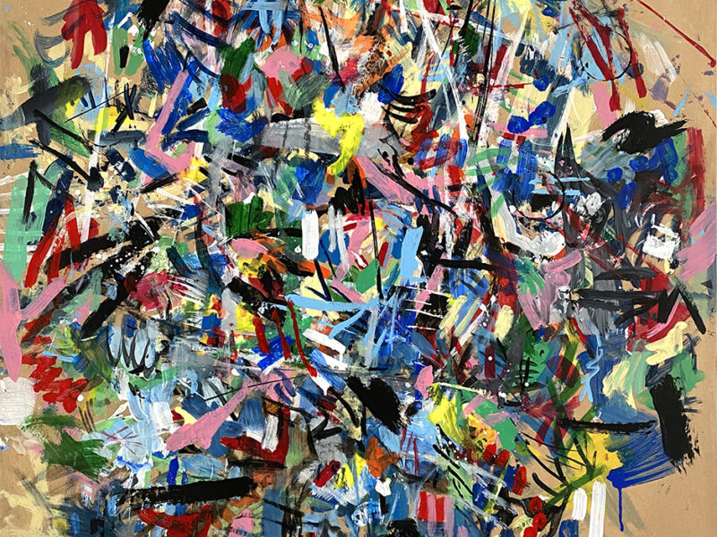 expressionnisme abstrait peinture couleurs